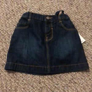 Girls Old Navy jean skirt